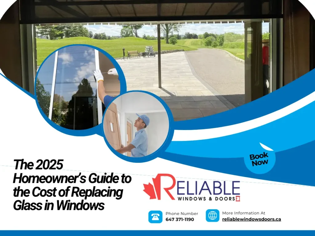 cost of replacing glass in windows